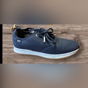 EUC TRUE Linkswear Mens Sz 7 All Day RipStop Blue Spikeless Golf Shoes Sneakers